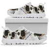 Staffordshire Bull Terrier On White Print Running Shoes