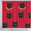 Cute Bombay cat Print Shower Curtain