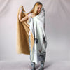 Turkish Angora Cat Print Hooded Blanket