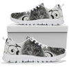 Norwegian Forest Cat On Designer Print Running Shoes