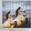 Andalusian Horse Print Shower Curtains