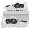 German Shorthaired Pointer On White Print Running Shoes