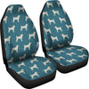 Chinese Shar Pei Dog Pattern Print Car Seat Covers