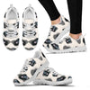 Mastador Dog Patterns Print Sneakers