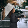 German Shepherd On White Print Umbrellas