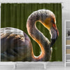 Beautiful Swan Bird Print Shower Curtains