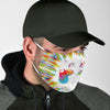 Amazing Unicorn Print Face Mask