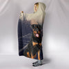 Amazing Rottweiler Print Hooded Blanket