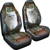 Exotic Shorthair Cat 3D Print Car Seat Covers