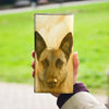 Lovely Belgian Malinois Print Women's Leather Wallet