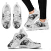 Catalina Macaw On Black And White Print Running Shoes