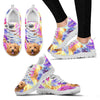 Cute Cavapoo Dog Print Sneakers