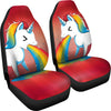 Unicorn rainbow Print Car Seat Covers