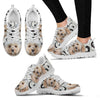 Cockapoo On Designer Print Running Shoes