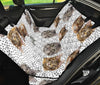 Siberian Cat face Print Pet Seat Covers