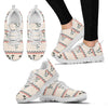 Cute Whippet Dog Print Sneakers