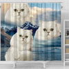 Lovely Persian Cat Shower Curtains