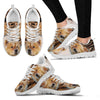 Chow Chow Poodle Print Running Shoes