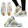 Amazing Goldendoodle Dog Print Sneakers