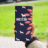 Save The Dog Print Women's Leather Wallet