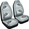 Korat Cat Print Car Seat Covers