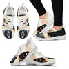 Cute Mastador Dog Print Sneakers