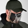 Bull Terrier Print Face Mask
