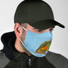 Cute Senegal Parrot Print Face Mask