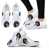 Bernedoodle Dog Print Sneakers