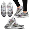 Cute Chartreux Cat Print Running Shoes