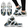 English Pointer On Blue Print Running Shoes