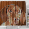 Amazing Vizsla Dog Art Print Shower Curtain