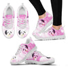 Cute Kyi Leo Dog Print Sneakers