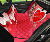 Valentine's Day Spacial Poodle Dog Print Pet Seat Covers