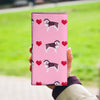 Alaskan Malamute Dog Patterns Print Women's Leather Wallet
