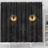 Bombay cat Print Shower Curtain