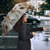 Cute Labrador Retriever Print Umbrellas