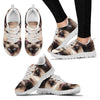 Cute Siamese Cat Print Running Shoes