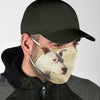 Cute Pit Bull Terrier Print Face Mask