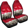 Central Asian Shepherd Dog Print Car Seat Covers