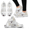 Cute Poodle Print Running Shoes