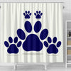 Dog Paws Art Print Shower Curtains