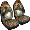 Afghan Hound Golden Print Car Seat Covers