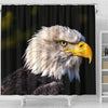 White Tailed Eagle Bird Print Shower Curtains