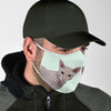 Oriental Shorthair Cat Print Face Mask