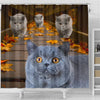 Amazing British Shorthair Cats Shower Curtain