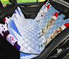 Pomeranian Christmas Print Pet Seat Covers