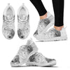 Sheepadoodle On White Print Running Shoes
