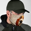 Basset Hound Print Face Mask