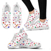 Multicolor Butterfly Print Sneakers
